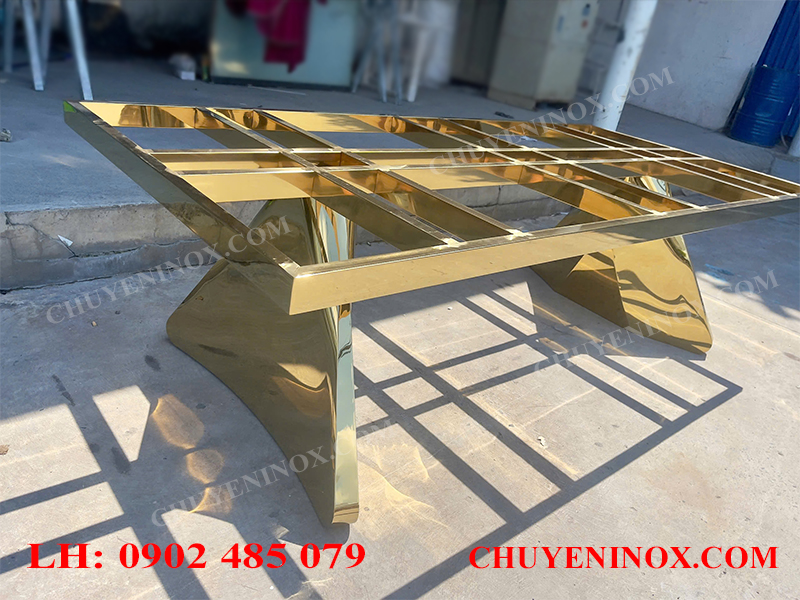 Chân Bàn Inox Mạ Vàng Chân Bàn Inox Mạ Vàng