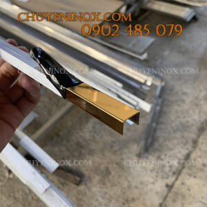 Nẹp Inox Chữ U nep u inox ma vang