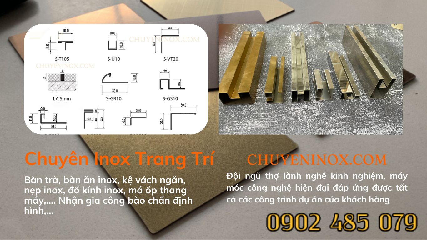 Chuyên Gia Công Inox Trang Trí