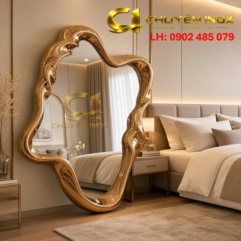 Khung Gương Inox Mỹ Thuật